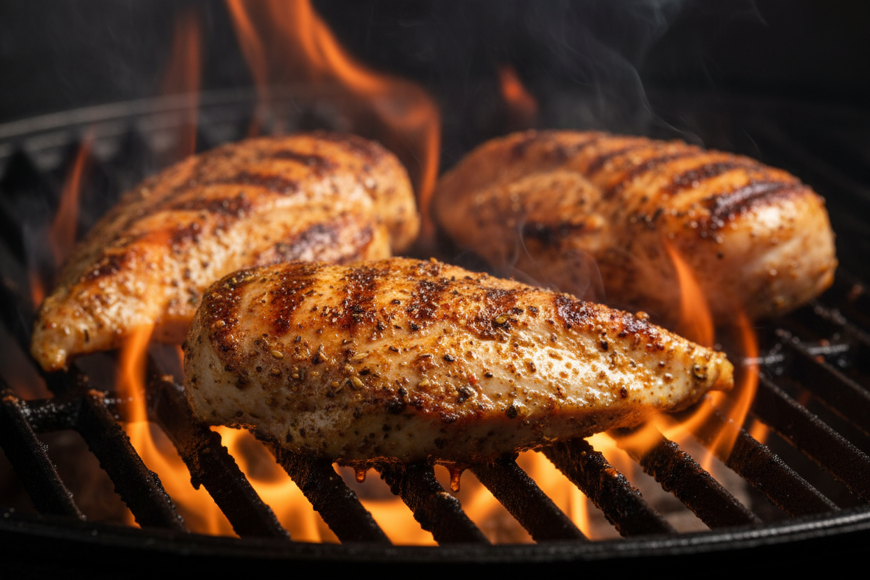 Grilled Chicken & Avocado Salad Bowl preparation step 1
