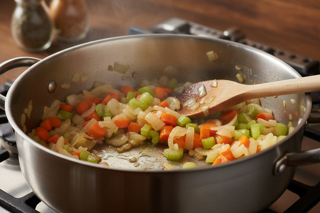 Hearty Grandpa's Beef Split Pea Soup Recipe for Cozy Nights preparation step 2