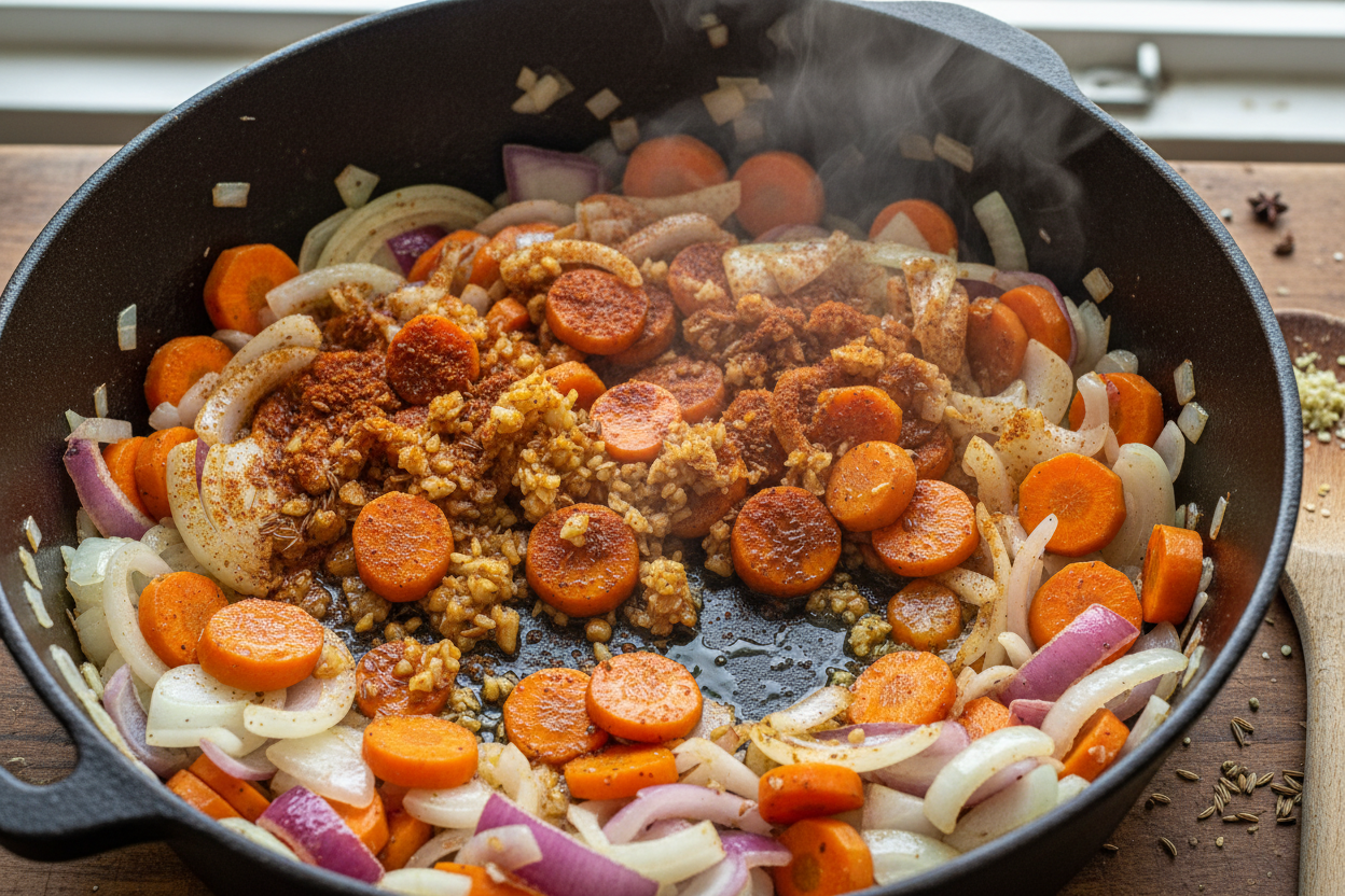 Hearty Lamb & Chickpea Stew That Warms Your Soul preparation step 2