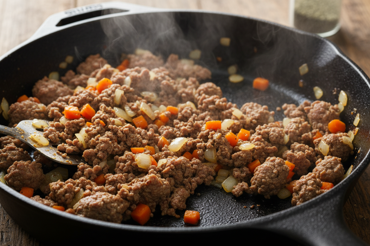 My Famous Homemade Shepherd’s Pie preparation step 1