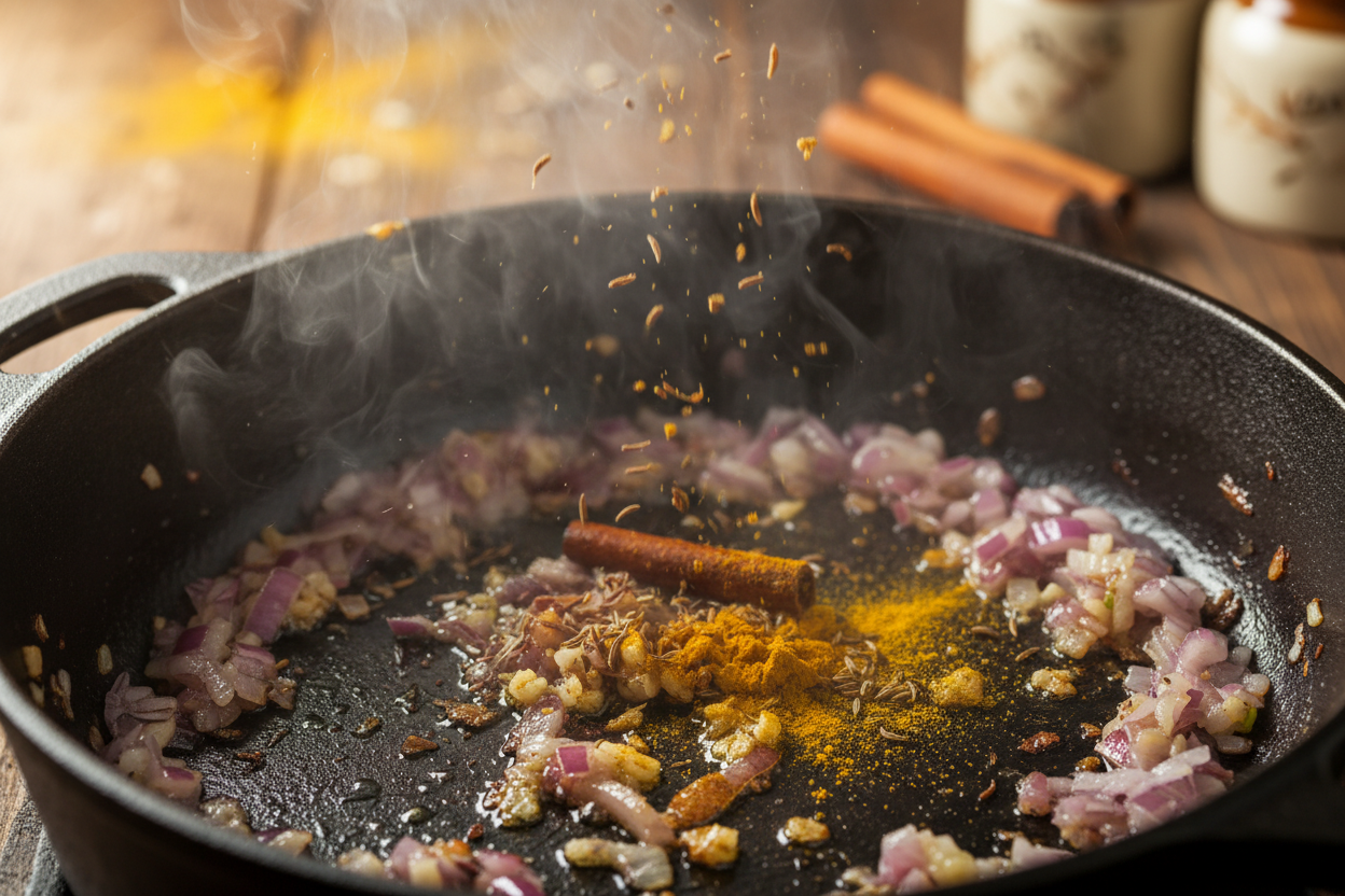 North African Lamb Tagine preparation step 2