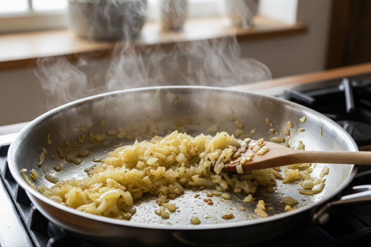 One-Pan Cowboy Butter Chicken Pasta preparation step 2