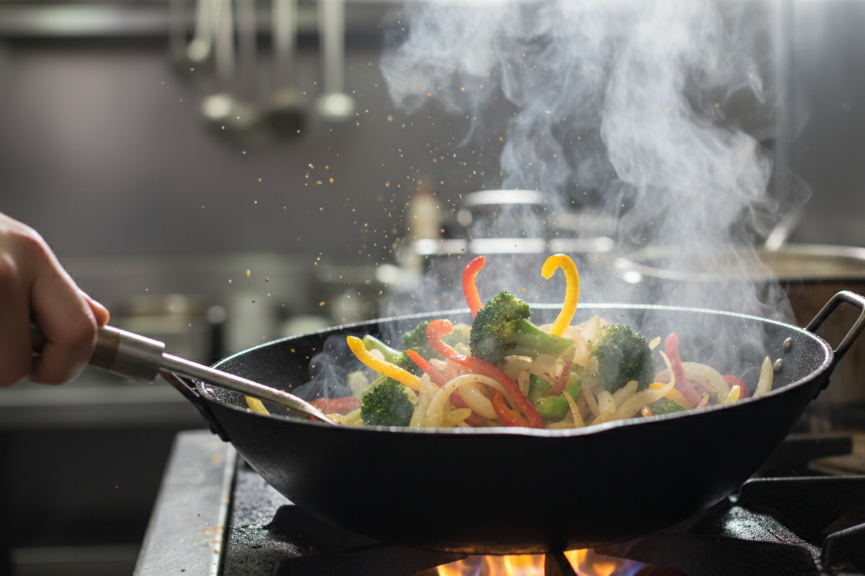 Quick Chicken Stir Fry with Broccoli and Bell Peppers preparation step 2