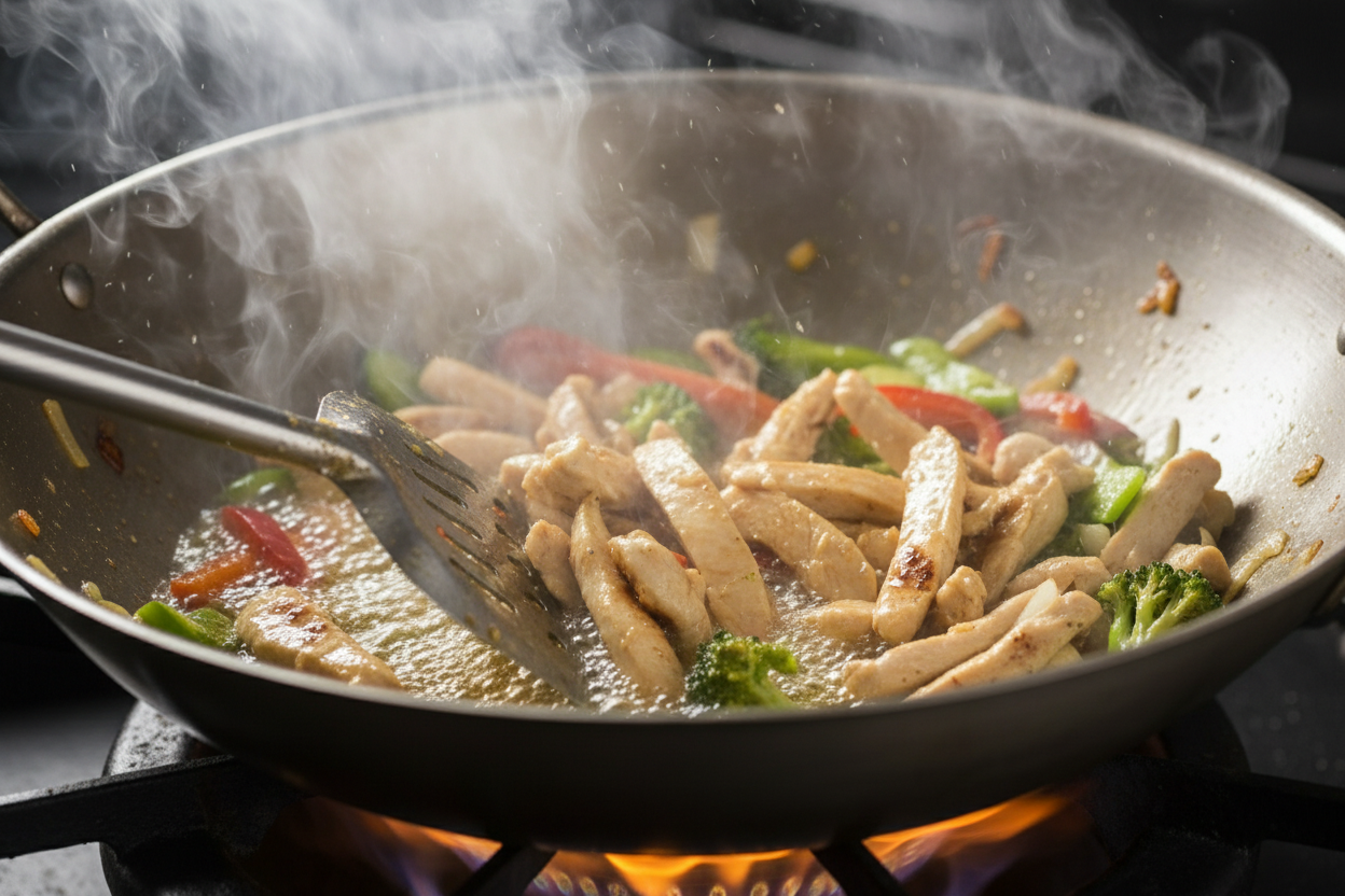 Super Easy 20-Minute Copycat Chicken Lo Mein preparation step 1