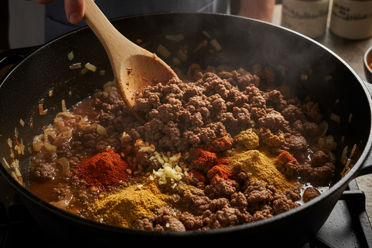 The Best Chili Con Carne Recipe preparation step 1