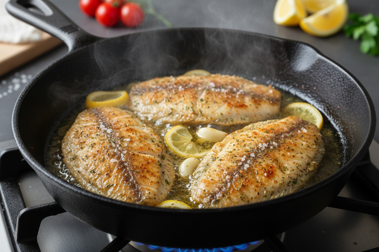 The Best Tilapia Recipe preparation step 1