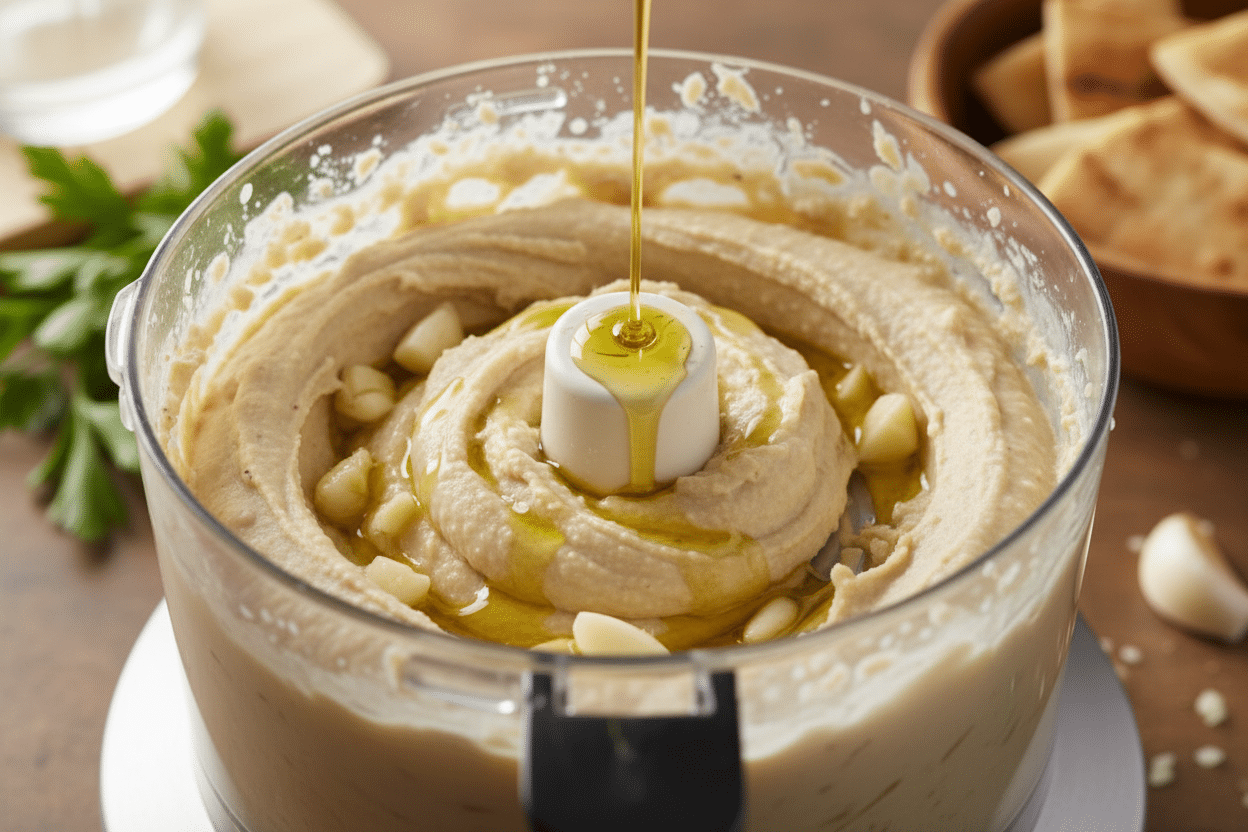 White Bean Hummus Recipe preparation step 2