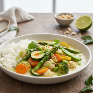 Asian Chicken Crunch Salad (High Protein Recipe)