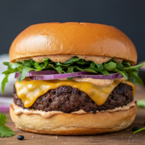 Epic Black Bean Beef Burger Recipe