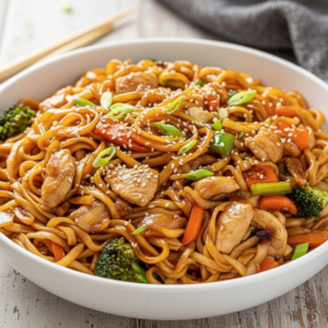 Easy Chicken Veggie Stir Fry Noodles (30-Minute Recipe)