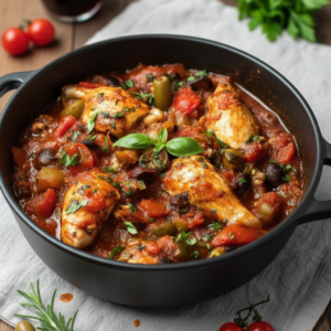 Best Chicken Cacciatore Recipe (Classic Italian Dinner)