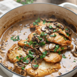 Best Creamy Chicken Marsala Recipe (Easy Dinner)