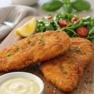 Crispy Chicken Milanese Recipe: Classic Italian Dinner