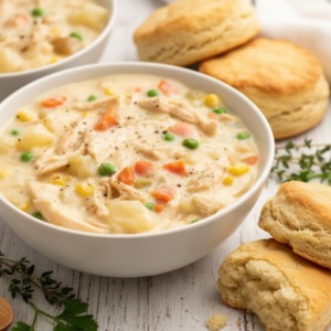 Creamy Chicken Pot Pie Soup Recipe - Easy & Comforting