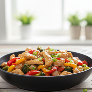 Easy Chicken Stir Fry Recipe (Ready in 20 Mins)