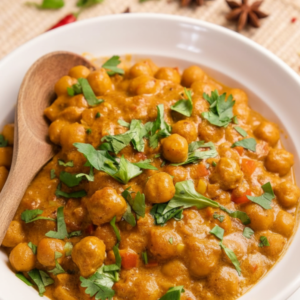 Coconut Curry Chickpeas: Easy Vegan Recipe