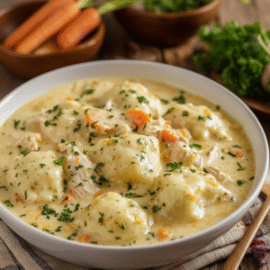 Easy Copycat Chicken and Dumplings Recipe