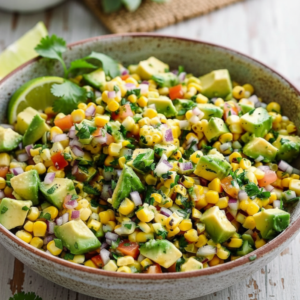 Fresh Corn Avocado Salsa Recipe (Easy & Vibrant)
