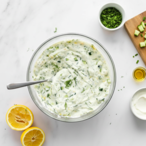 Creamy Dill Cucumber Yogurt Dip (Easy Recipe)