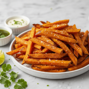 Crispy Sweet Potato Fries (Oven Baked & Never Soggy)