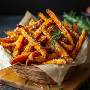 Best Crispy Sweet Potato Fries Recipe (Baked & Easy)