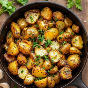 Crockpot Parmesan Roasted Potatoes (Easy Recipe)
