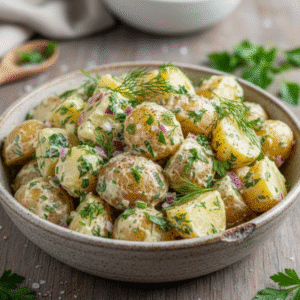The Best Creamy Dill Potato Salad Recipe