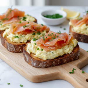 Best Easter Smoked Salmon Scrambled Eggs