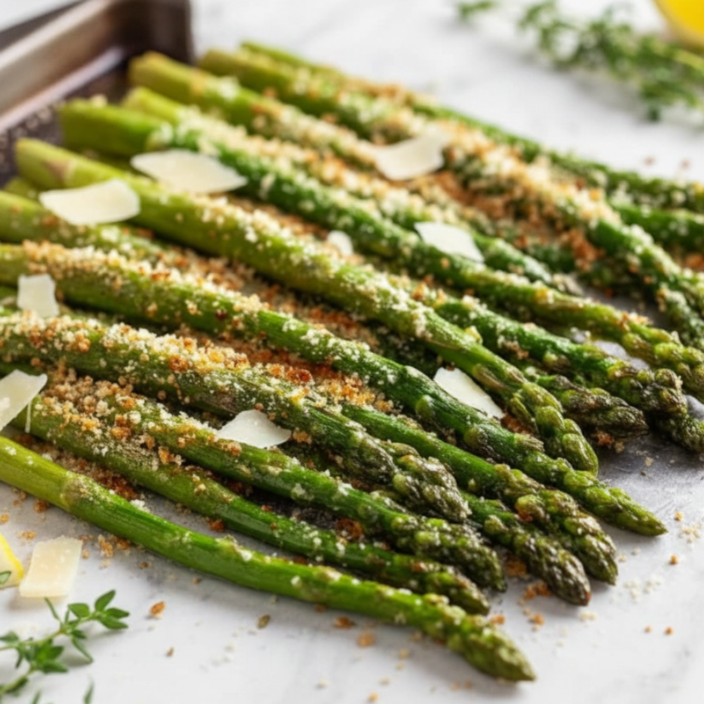 Garlic Parmesan Roasted Asparagus Recipe
