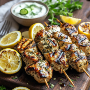 Authentic Greek Chicken Souvlaki Marinade Recipe