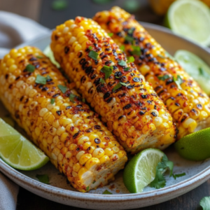 Easy Grilled Chili Lime Butter Corn Recipe