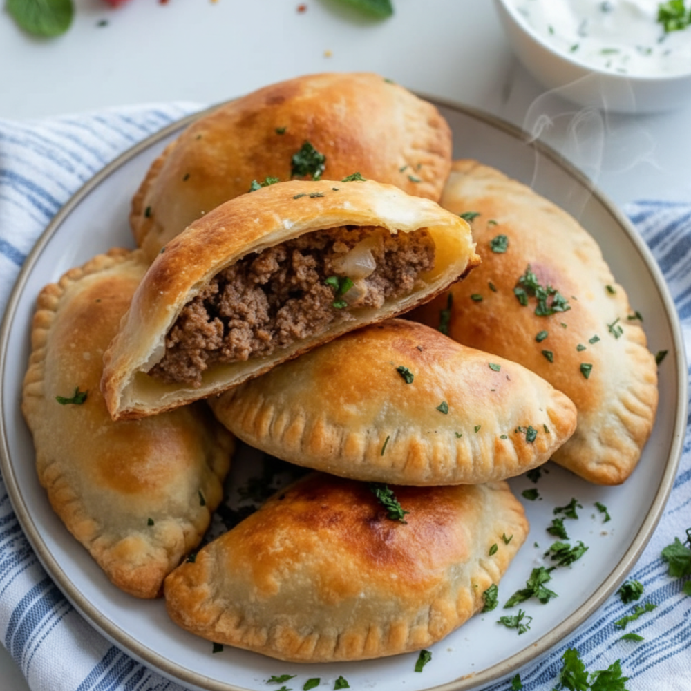 Lebanese Meat Pies (Easy Sfeeha Recipe)
