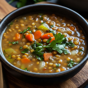 Lentil Soup with Veggies: Easy & Healthy Recipe