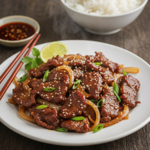 Easy Homemade Mongolian Beef Recipe