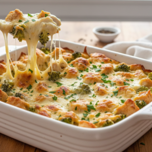 Easy One-Pot Chicken Broccoli Bake Recipe