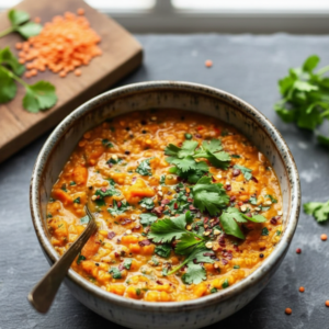 Easy Red Lentil Dahl: 30-Minute Sweet Potato Stew Recipe