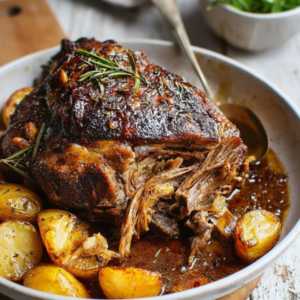 Perfect Slow Cooked Lamb Shoulder (Fall-Apart Tender)
