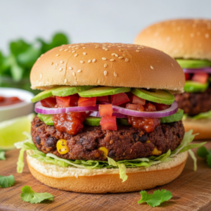 Spicy Black Bean Burger Recipe: Bold & Flavorful