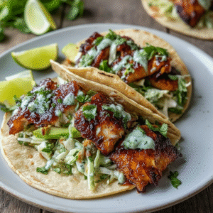 Spicy Lime Fish Tacos | Easy 40 Min Recipe