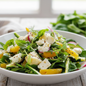 Easy Spring Salad with Goat Cheese Recipe
