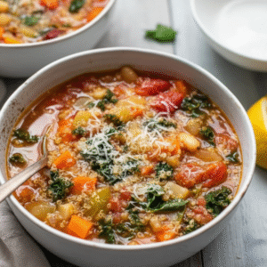 Winter Minestrone Soup: Hearty Vegetable Recipe