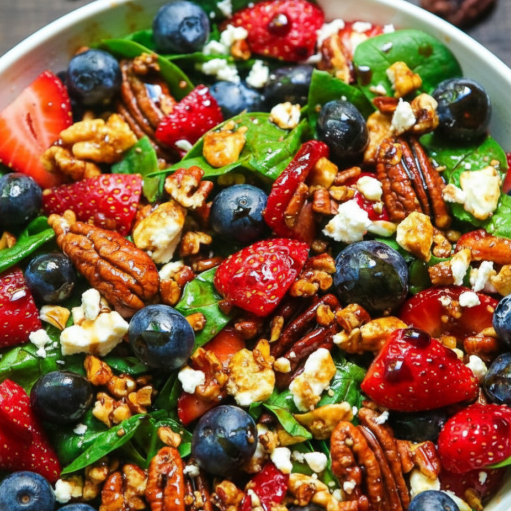 30-Minute Strawberry Spinach Salad: Fresh & Fast Recipe