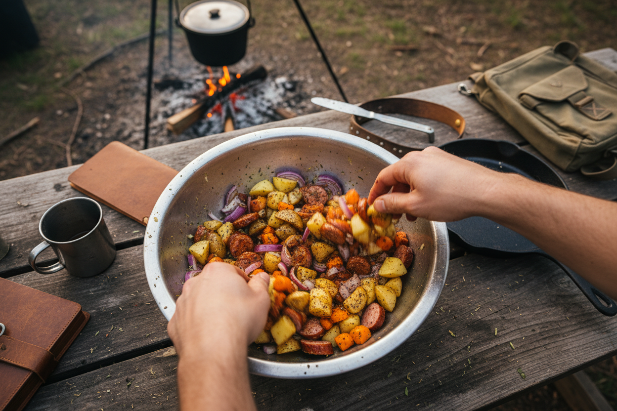 45+ Easy Make Ahead Camping Meals preparation step 1