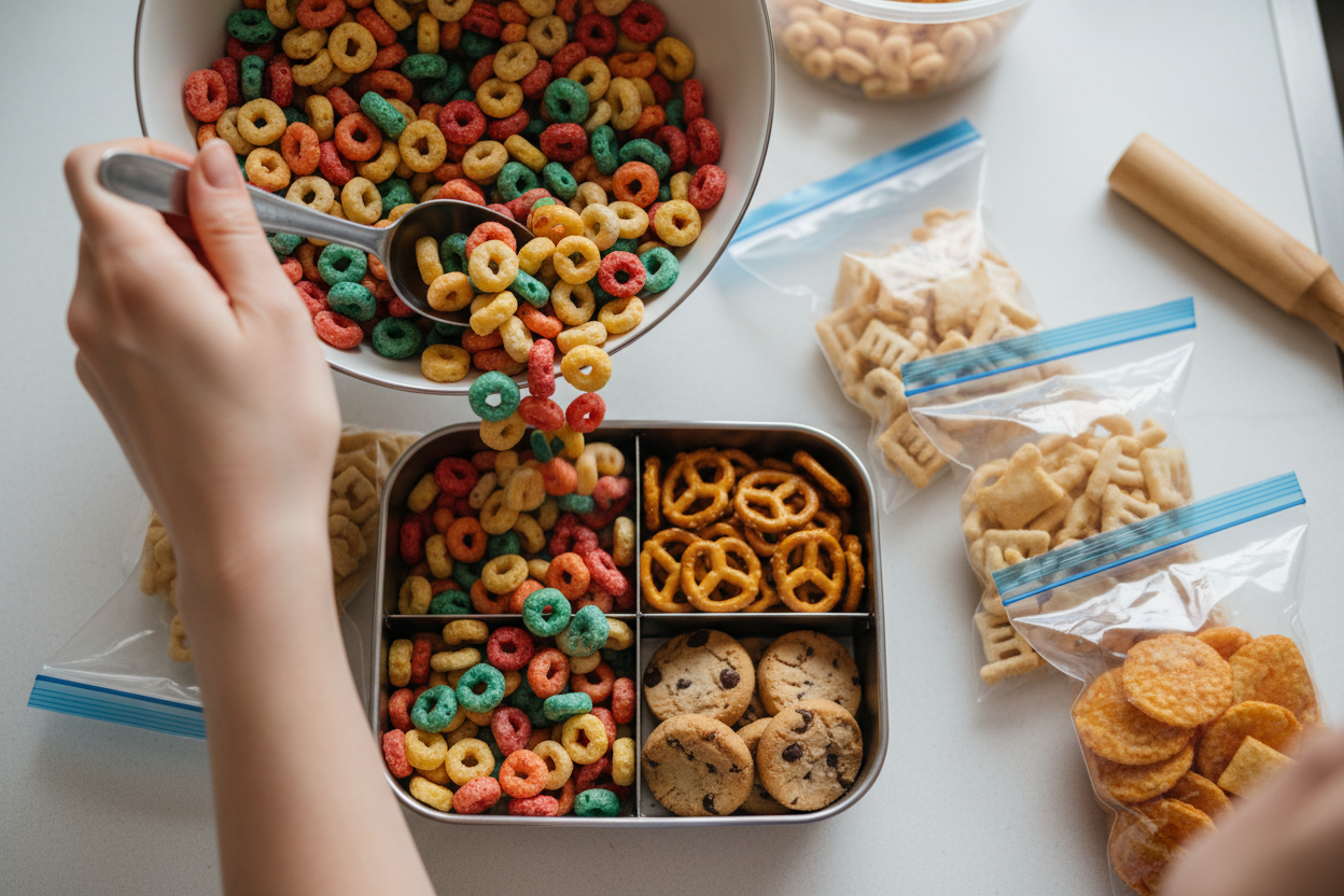 Assorted Picnic Snack Box preparation step 2