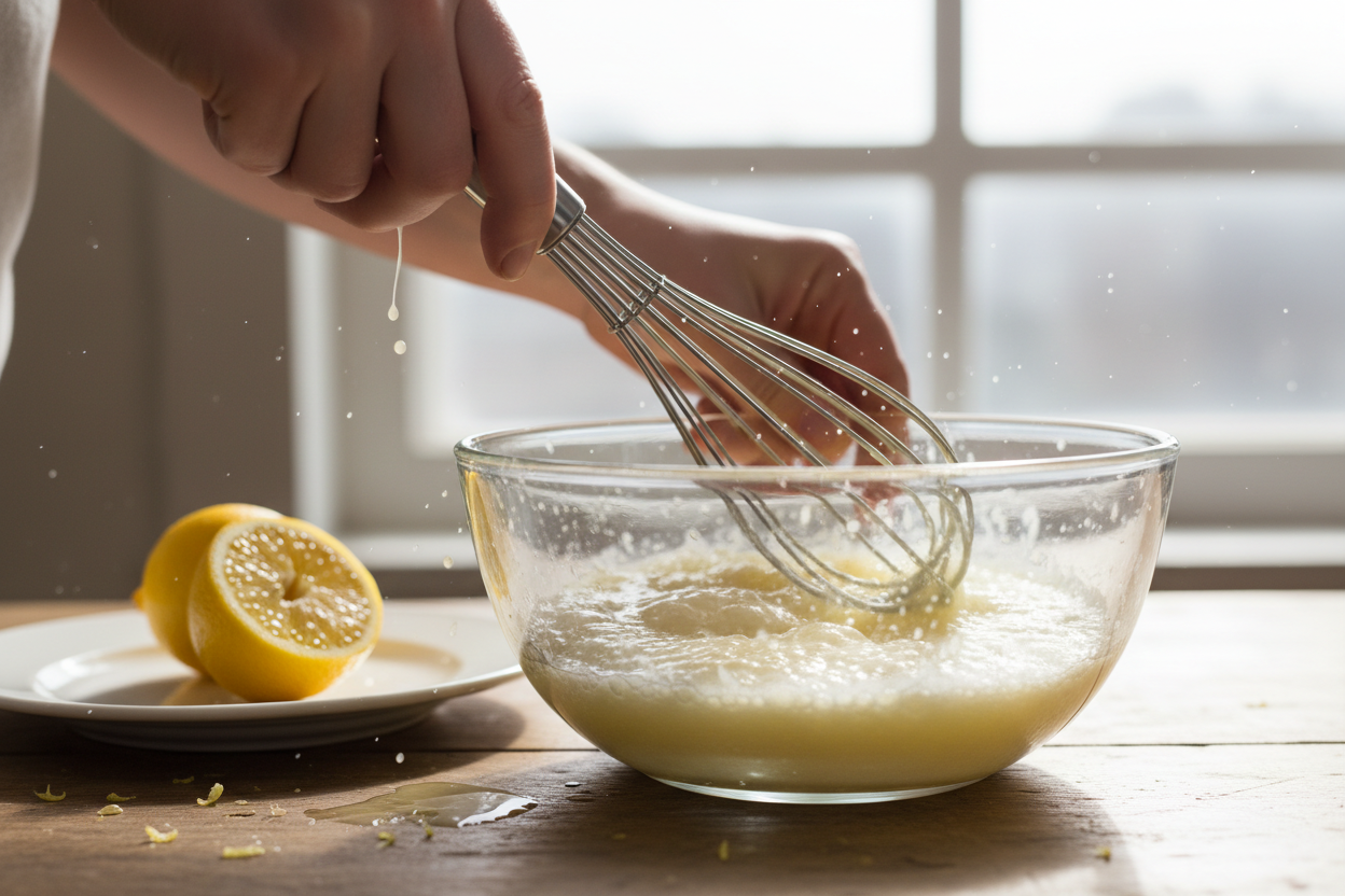 Avgolemono Greek Lemon Chicken Soup preparation step 1