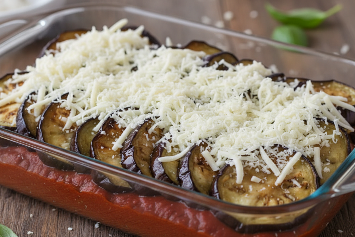 Baked Eggplant Parmesan Italian Classic Made Easy preparation step 2
