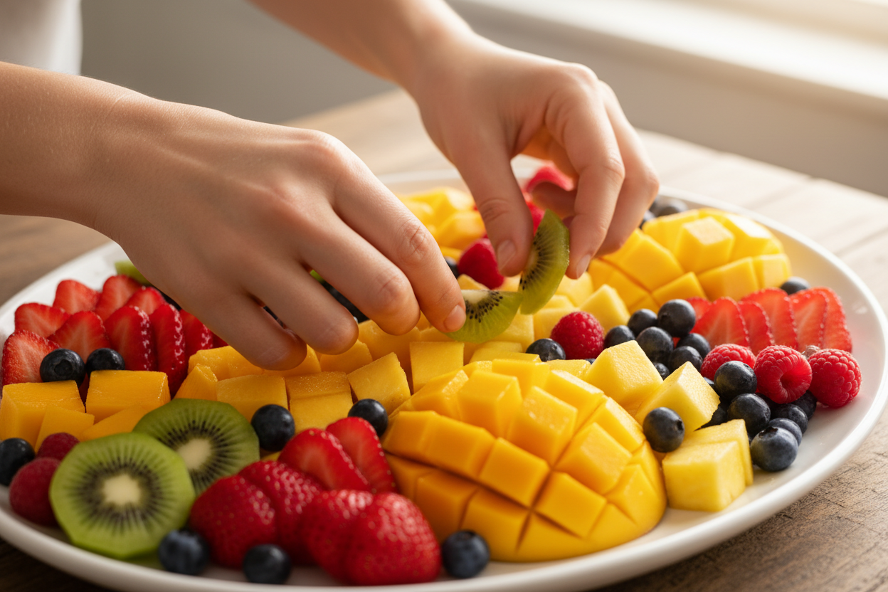 Breakfast and Brunch Buffet preparation step 1