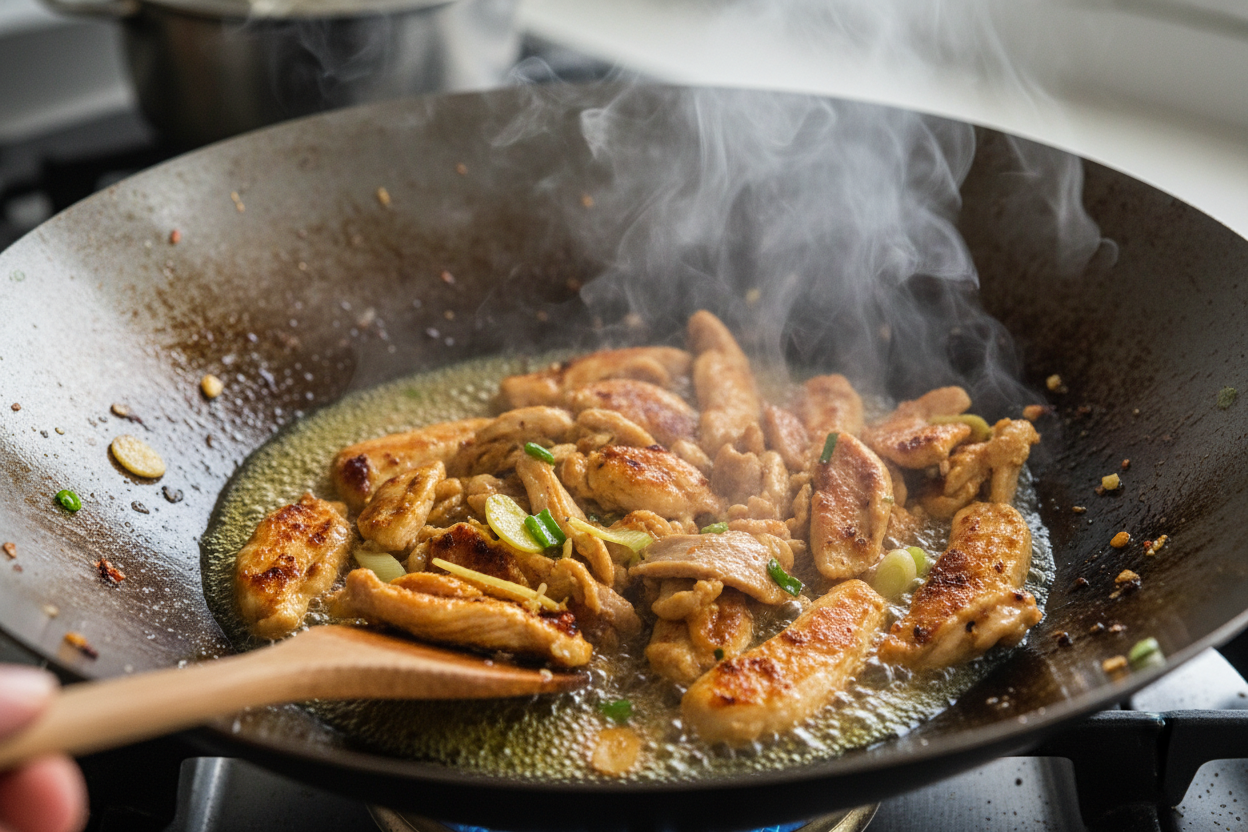 Chicken Lo Mein Noodles preparation step 1