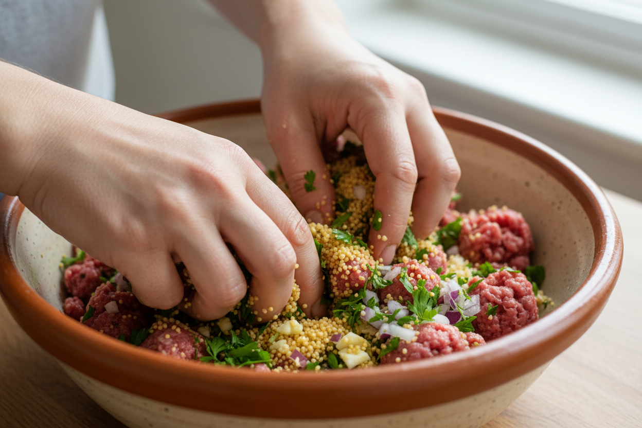 Classic Meatloaf Recipe preparation step 1