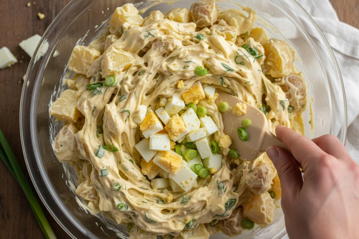 Classic Southern Potato Salad preparation step 1